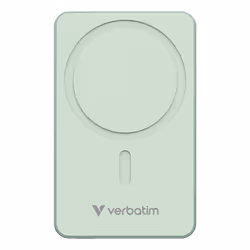 Verbatim Charge 'n' Go Essentials Magnetic Wireless Power Bank 10000 mAh Green - Additional view 2