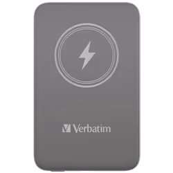 Verbatim Charge 'n' Go Magnetic Wireless Power Bank 10000mAh Grey