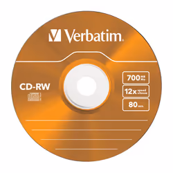 Verbatim CD-RW Colour 12x 700 MB 5 pc(s) - Additional view 5