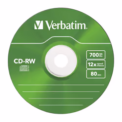 Verbatim CD-RW Colour 12x 700 MB 5 pc(s) - Additional view 6