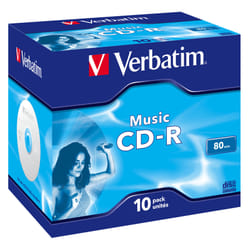 Verbatim Music CD-R 700 MB 16x 10 pc(s)