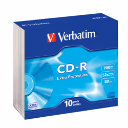 Verbatim CD-R Extra Protection 700 MB 52x 10 pc(s)