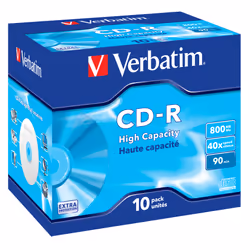 Verbatim CD-R High Capacity 800 MB 40x 10 pc(s)