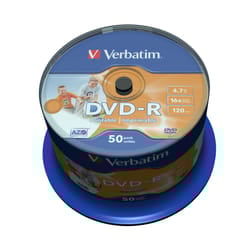 Verbatim 43533 blank DVD 4.7 GB DVD-R 50 pc(s)