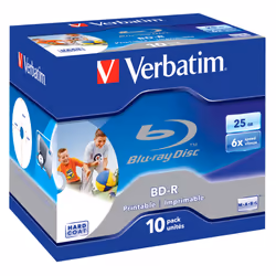Verbatim BD-R SL 25GB 6x Printable 10 Pack Jewel Case 10 pc(s) - Additional view 4