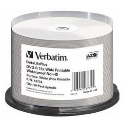 Verbatim DataLifePlus 4.7 GB DVD-R 50 pc(s)