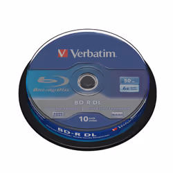 Verbatim 43746, 50 GB, BD-R, Spindle, 10 pc(s)