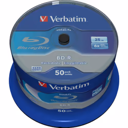 Verbatim Datalife 6x BD-R 25 GB 50 pc(s)