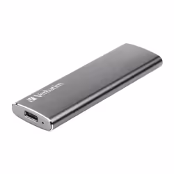 Verbatim Vx500, 1 TB, USB Type-C, 3.2 Gen 2 (3.1 Gen 2), 500 MB/s, 10 Gbit/s, Silver