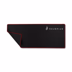 SureFire Silent Flight 680 Gaming mouse pad Black, Red - Additional view 7