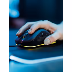 SureFire Silent Flight RGB-320 Gaming mouse pad Black - Additional view 5
