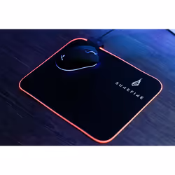 SureFire Silent Flight RGB-320 Gaming mouse pad Black - Additional view 7