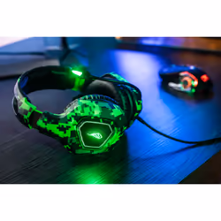 SureFire Skirmish Headset Wired Head-band Gaming USB Type-A Black, Camouflage, Green - Additional view 5