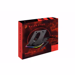 SureFire PORTUS X1 Laptop stand Black 43.9 cm (17.3") - Additional view 4