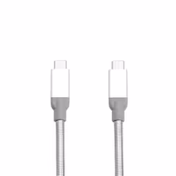 Verbatim USB-C to USB-C Stainless Steel Sync & Charge Cable USB 3.1 GEN 2 30cm, 0.3 m, USB C, USB C, USB 3.2 Gen 2 (3.1 Gen 2 ...