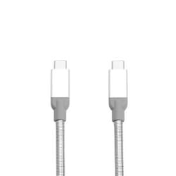 Verbatim USB-C to USB-C Stainless Steel Sync & Charge Cable USB 3.1 GEN 2 30cm