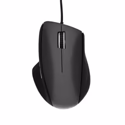 Verbatim Go Ergo, Right-hand, Optical, USB Type-A, 1000 DPI, Black