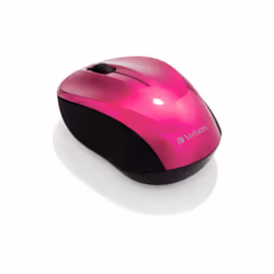 Verbatim Go Nano, RF Wireless, 1600 DPI, Pink