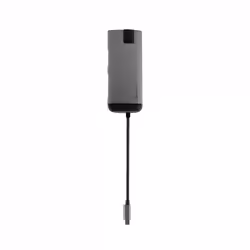 Verbatim 49142 laptop dock/port replicator USB 3.2 Gen 1 (3.1 Gen 1) Type-C Black, Silver - Additional view 5