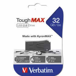 Verbatim ToughMAX - USB Drive 32 GB - Black - Additional view 4