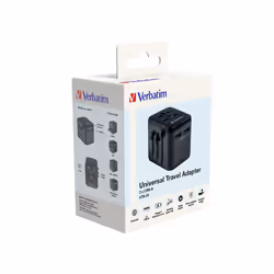 Verbatim 49543 power plug adapter Universal Black - Additional view 7