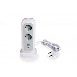 Verbatim 49547 power extension 11 AC outlet(s) Indoor White