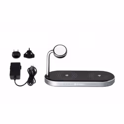 Verbatim WCS-03 Universal Black USB Wireless charging Fast charging Indoor