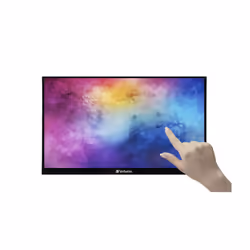 Verbatim 49591 computer monitor 35.6 cm (14") 1920 x 1080 pixels Full HD LCD Touchscreen Black - Additional view 8