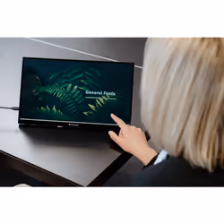 Verbatim 49592 computer monitor 39.6 cm (15.6") 1920 x 1080 pixels Full HD LCD Touchscreen Black - Additional view 7