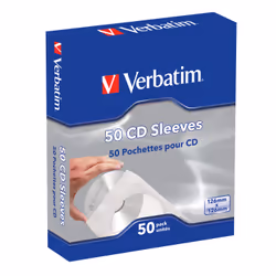 Verbatim CD Sleeves 50pk