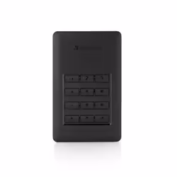 Verbatim Store 'n' Go Secure Portable HDD with Keypad Access 1TB, 1 TB, Black, Silver