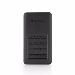 Verbatim Store 'n' Go Portable SSD with Keypad Access 256GB, 256 GB, USB Type-C, 3.2 Gen 1 (3.1 Gen 1), Password protection, ...
