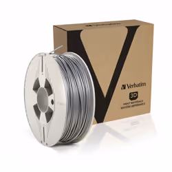 Verbatim 55329 3D printing material Polylactic acid (PLA) Silver 1 kg