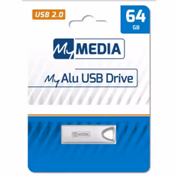 MyMedia MyAlu USB 2.0 USB flash drive 64 GB USB Type-A Silver