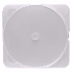Verbatim TRIMpak Clear Cases 200pk, 1 discs, White, Plastic