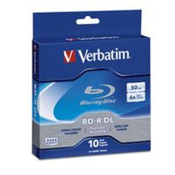 Verbatim 97335 blank Blu-Ray disc BD-R 50 GB 10 pc(s)