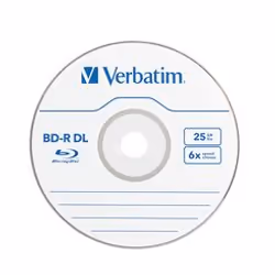 Verbatim BD R DL 6X, 50 GB, BD-R DL, 25 pc(s)
