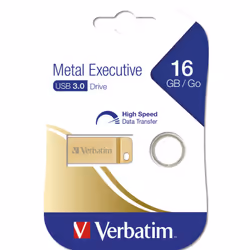 Verbatim Metal Executive - USB 3.0 Drive 16 GB - Gold - Additional view 5