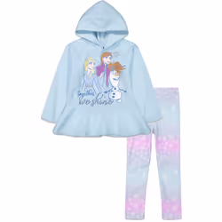 Disney Frozen Elsa Princess Anna Olaf Toddler Girls Cosplay Hoodie and