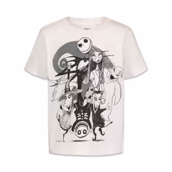 Disney Nightmare Before Christmas Jack Skellington Oogie Boogie Sally Toddler Boys 3 Pack T-Shirts 4T