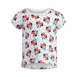 Disney Mickey Mouse Minnie Mouse Toddler Girls 4 Pack T-Shirts 4T