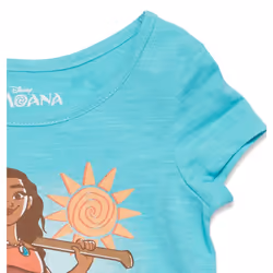 Disney Princess Moana Toddler Girls Graphic T-Shirt & Skirt Aqua 4T