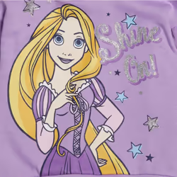 Disney Princess Rapunzel Little Girls Fleece Hoodie and Leggings Outfi
