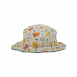 Disney Lion King Simba Newborn Baby Boys Romper and Bucket Sun Hat Green 0-3 Months