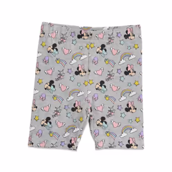 Disney Minnie Mouse Little Girls T-Shirt and Bike Shorts Outfit Set Ra