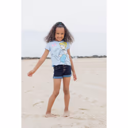 Princess Ariel Cinderella Belle Big Girls 4 Pack T-Shirts Belle  Cinde