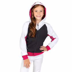 Marvel Spider-Man Spider-Gwen Ghost Spider Little Girls Fleece Zip Up