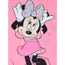 Disney Minnie Mouse Toddler Girls T-Shirt and Shorts Outfit Set Pink/Blue 3T