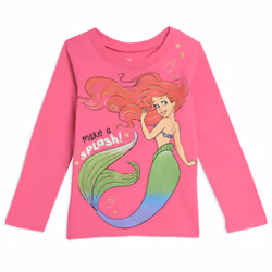 Disney Princess Cinderella Belle Ariel Toddler Girls 3 Pack T-Shirts M