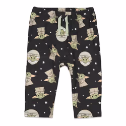 STAR WARS The Mandalorian The Child Baby Boys 4 Piece Layette Set: Bodysuit T-Shirt Pants Mix N' Match 3-6 Months